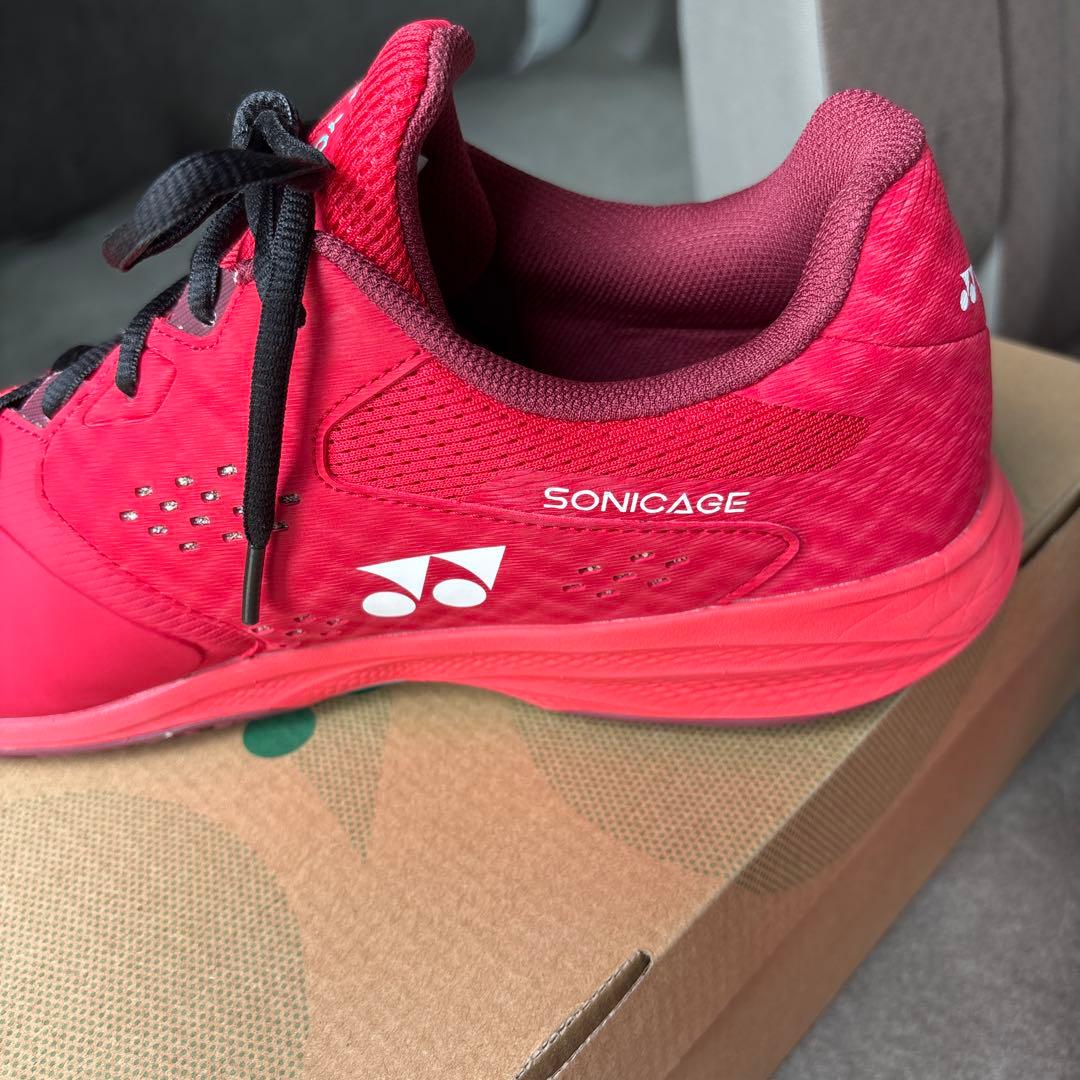 YONEX SONICAGE GCテニスシューズ レッド