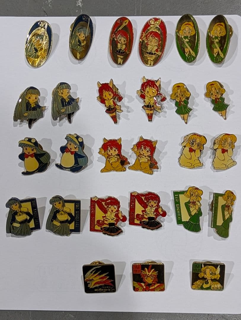 【当時物】魔法騎士レイアース ピンバッジ 豪華まとめ売りセット CLAMP
