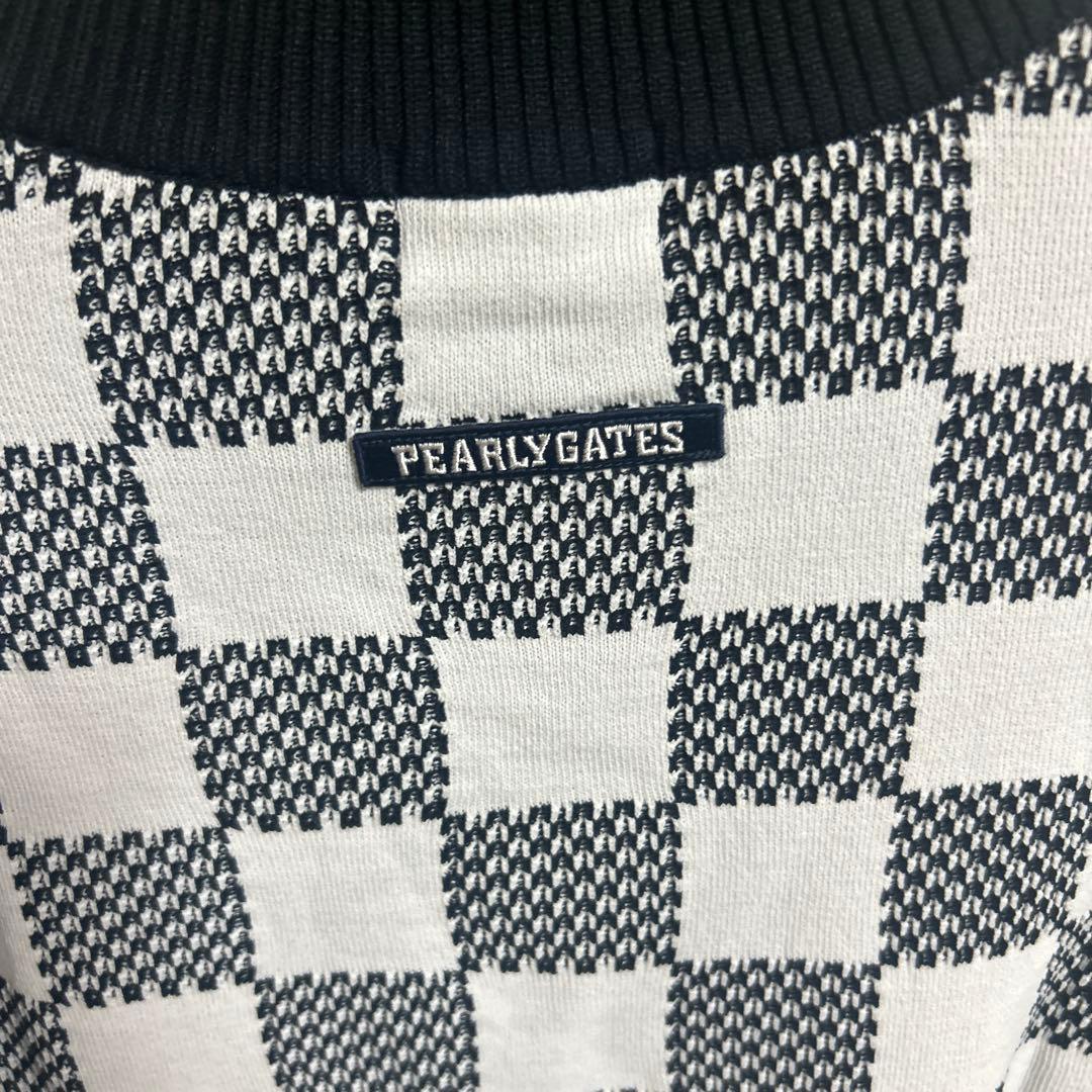 PEARLY GATES ジップアップセーター