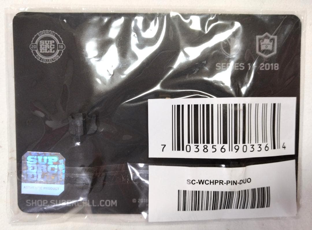 (未開封)ピンズ ピンバッチ クラロワ クラクラ 2体セット 3個