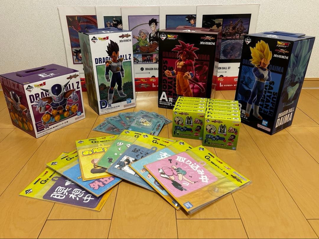 k*0様 一番くじ ドラゴンボール VSオムニバスCROSS フィギュアセット