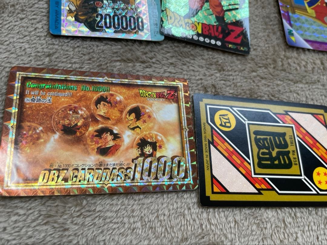 ドラゴンボール カードダス 大量セット 当時物 レアカードも多数