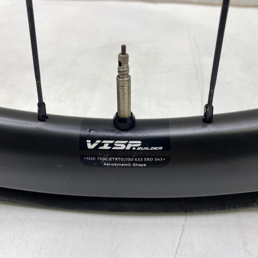 VISP 38MM クリンチャー 前後ホイール shimano 11/12S