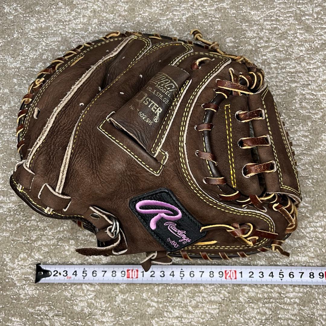 【希少】Rawlings by asics 一般軟式用キャッチャーミット