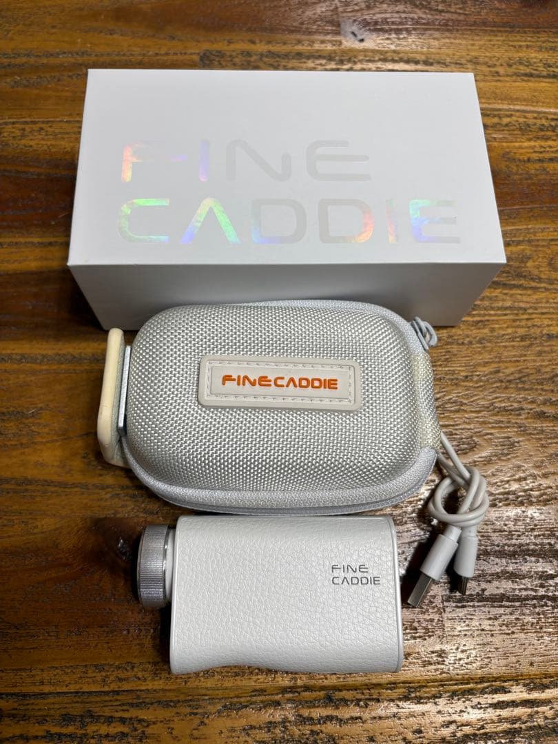 美品 ファインキャディ J7 mini レーザー距離計 ホワイト