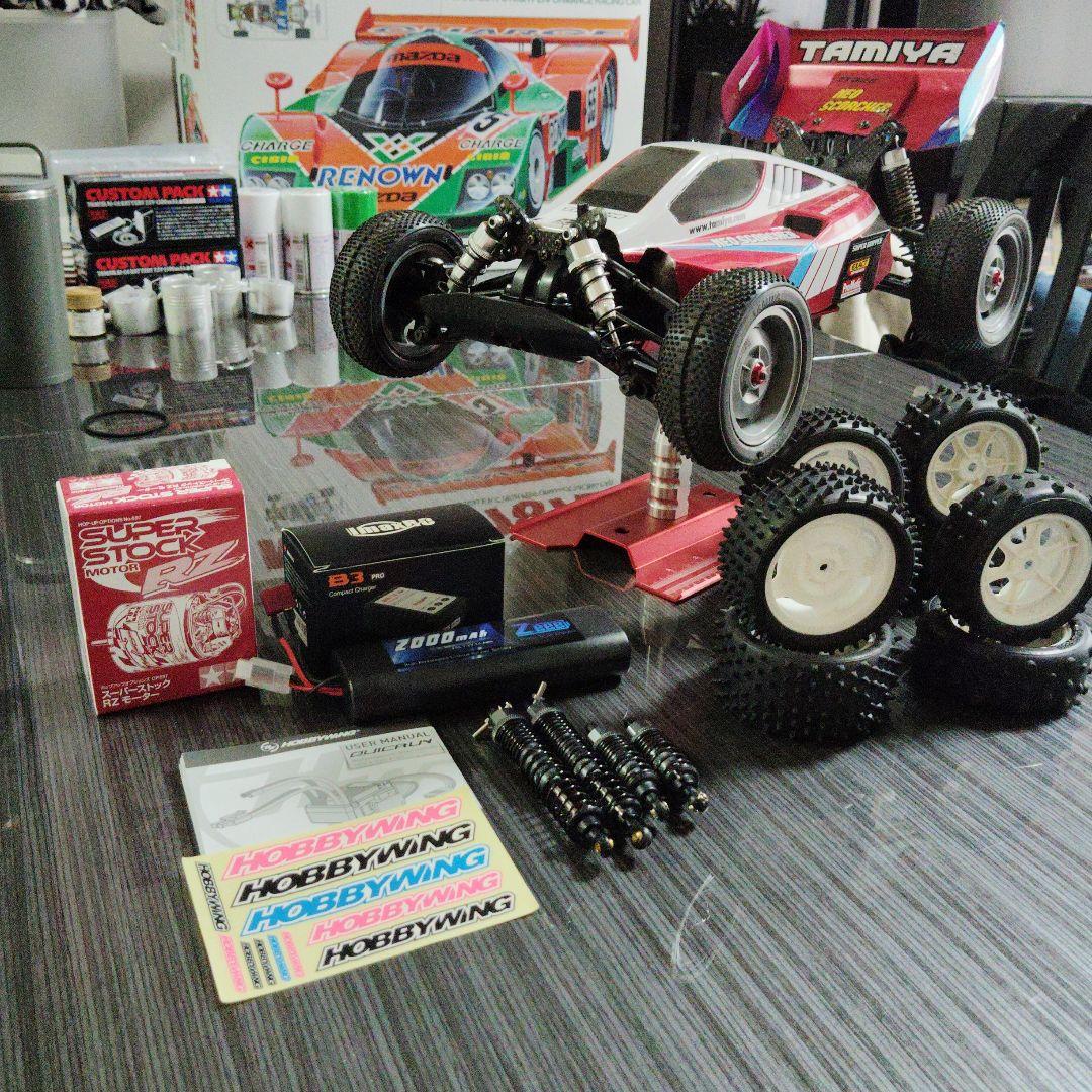 タミヤ TT 02 B ネオスコーチャー フルチューン　フルセット値下げ