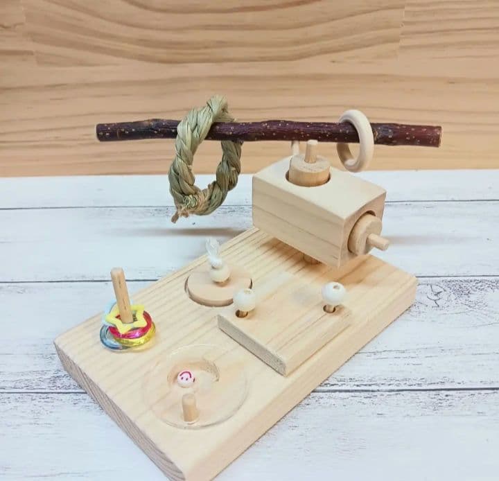 u70　⭐　フォージングトイセット⭐　輪投げ　バードトイ　文鳥　インコ