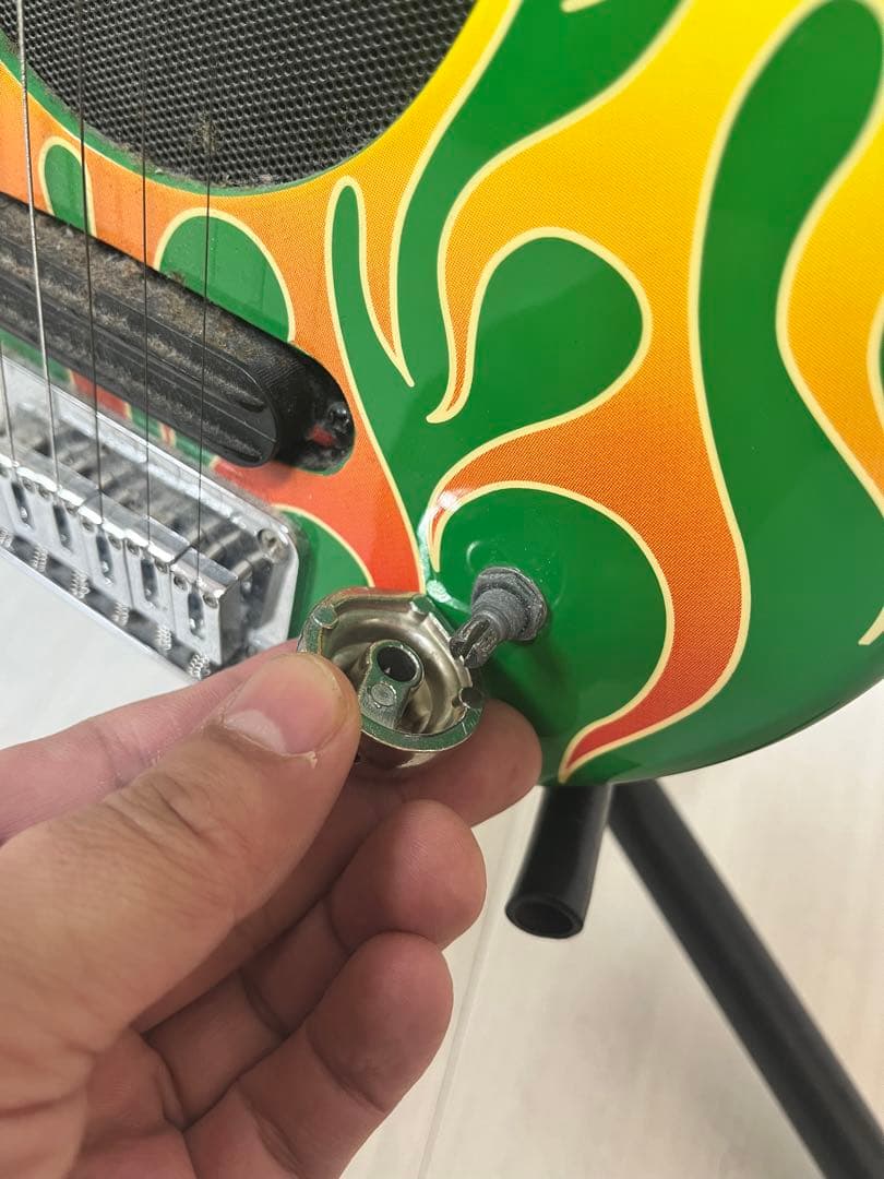 希少 ビンテージ　ピグノーズ　Pignose エレキギター ファイヤーパターン