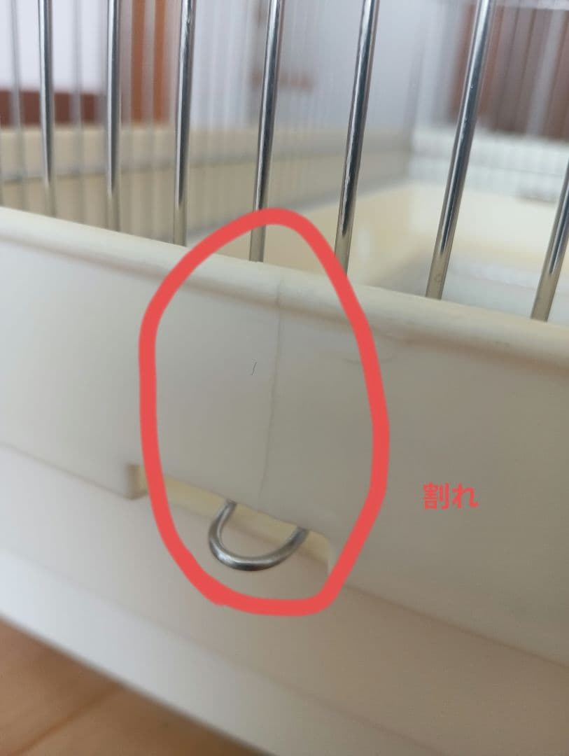 HOEI　鳥かご　ステンレス製　インコ　ケージ