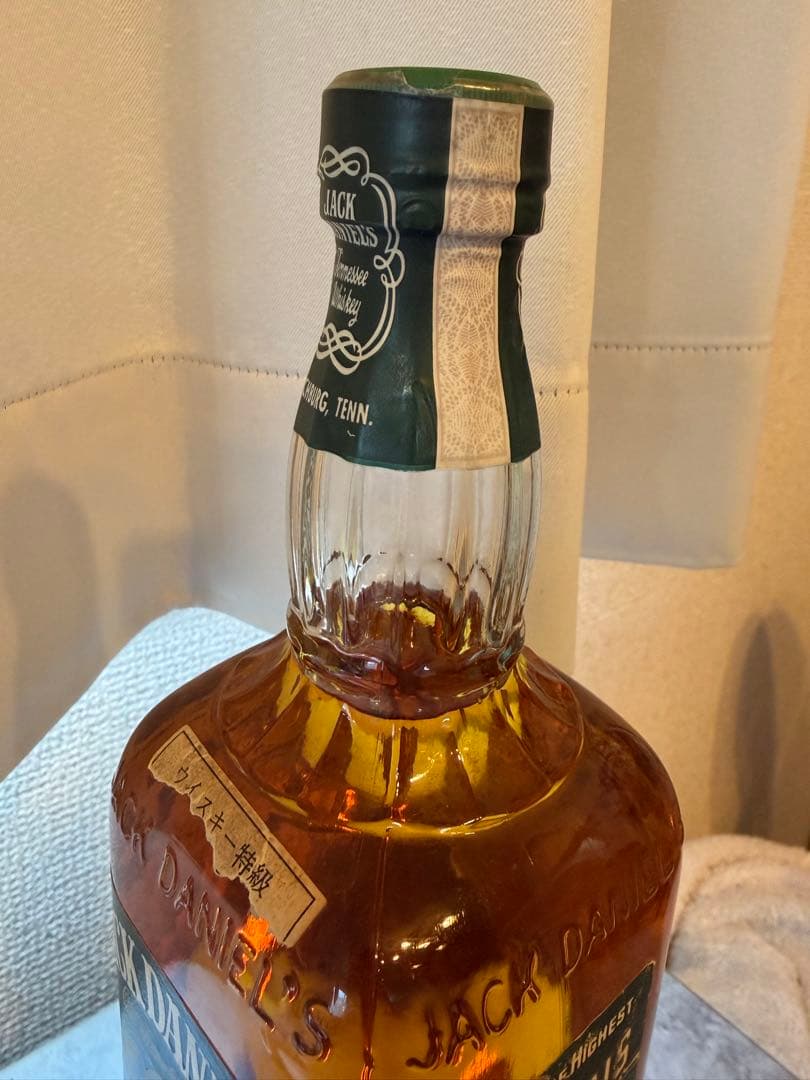 未開栓　Jack Daniel's Whiskey 750ml グリーンラベル