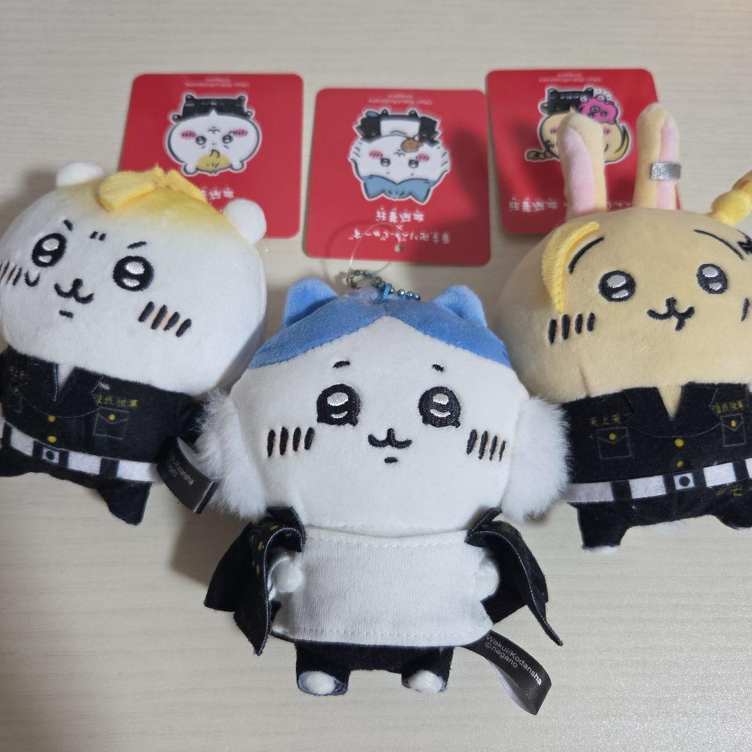 ちいかわ東京リベンジャーズコラボ マスコットチェーン 3種 東リべ 血威華我