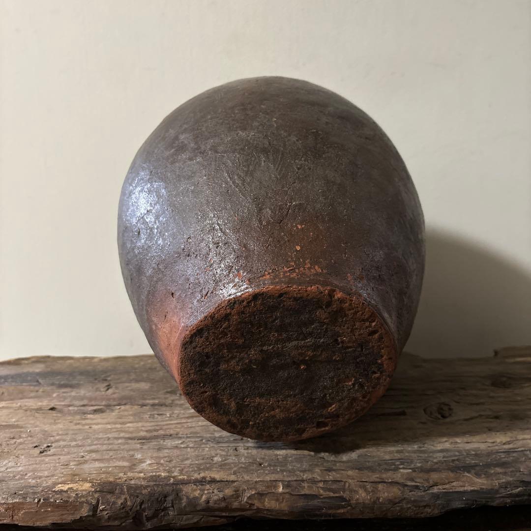 古常滑　丹波　大壺　民芸　古陶磁　アンティーク　古道具　古備前　古瀬戸　検:李朝