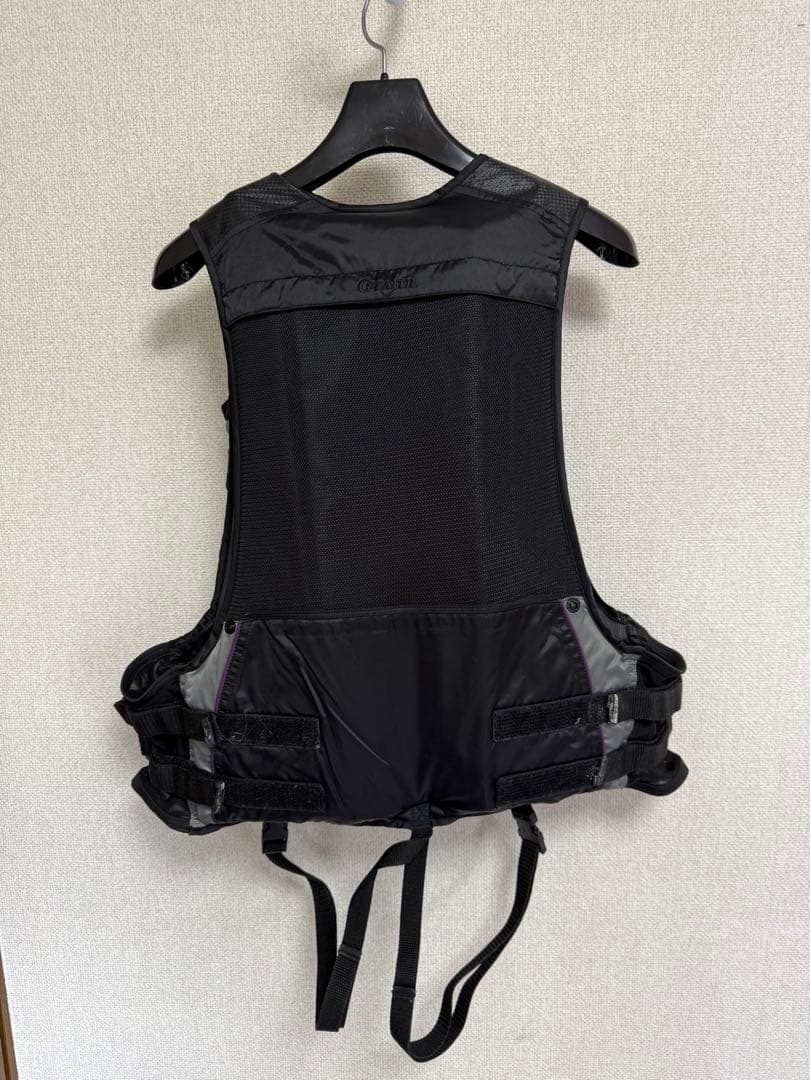 がまかつG-FAITH スーツ　M 中綿　上インナー付　フローティングベスト中古