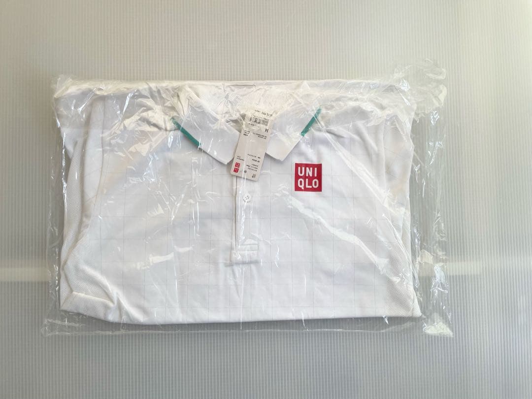 【新品レア】フェデラー ユニクロ上下セットテニスウェア サイズM ウィンブルドン