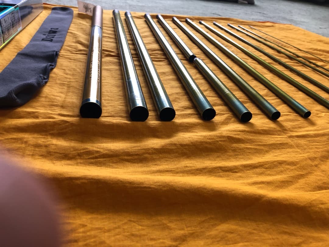 Daiwa 流覇 硬調61MY 6.1m竿12本 8番折損 gr7220樣専用