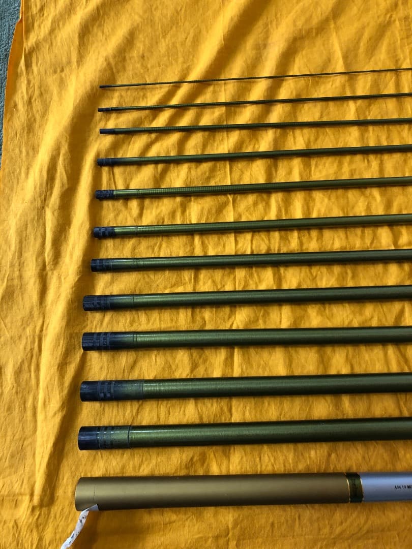 Daiwa 流覇 硬調61MY 6.1m竿12本 8番折損 gr7220樣専用