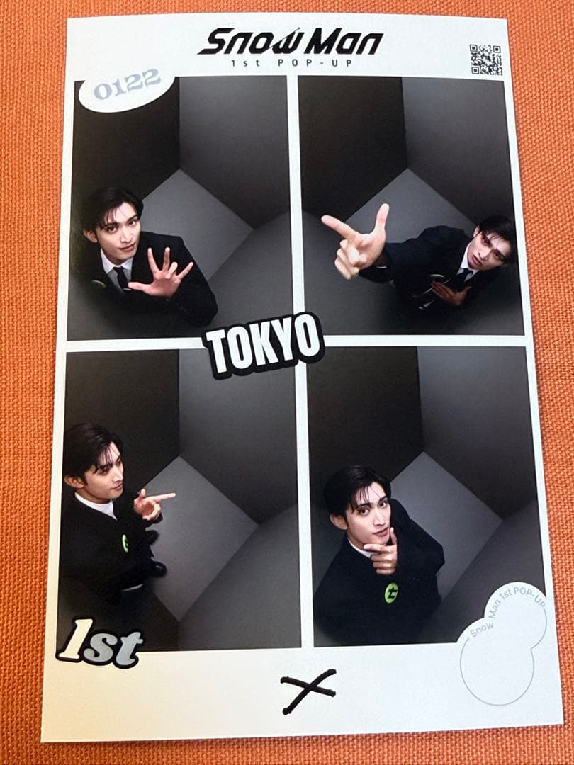 Man ポップアップ 向井康二 プリクラ スタンプなしスリーブ付き 東京