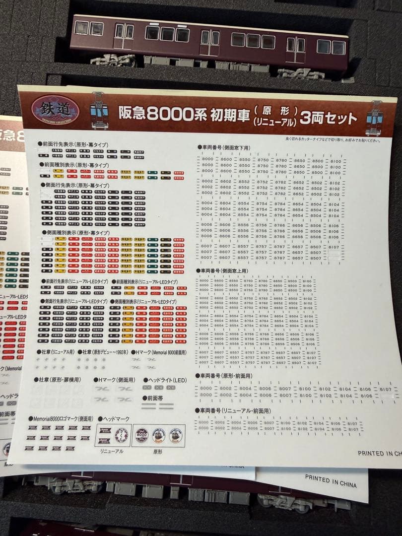 阪急8000系 鉄コレ A
