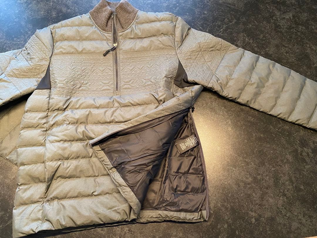 RLX ダウン プルオーバー カーキ　ラルフローレン　ポロゴルフ