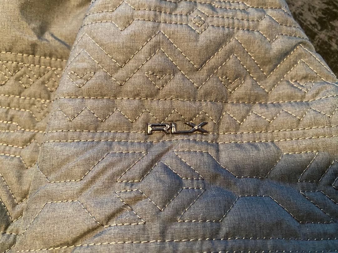 RLX ダウン プルオーバー カーキ　ラルフローレン　ポロゴルフ