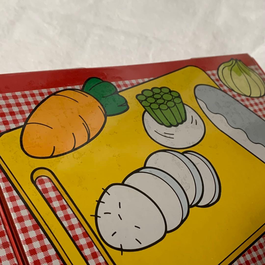 【1989年製　サンリオ旧ロゴ】ハローキティ　ままごとトントン　ひろげてキッチン