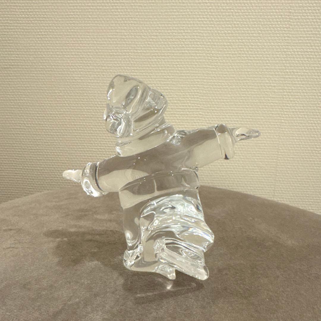 バカラ　サンタクロース　置物