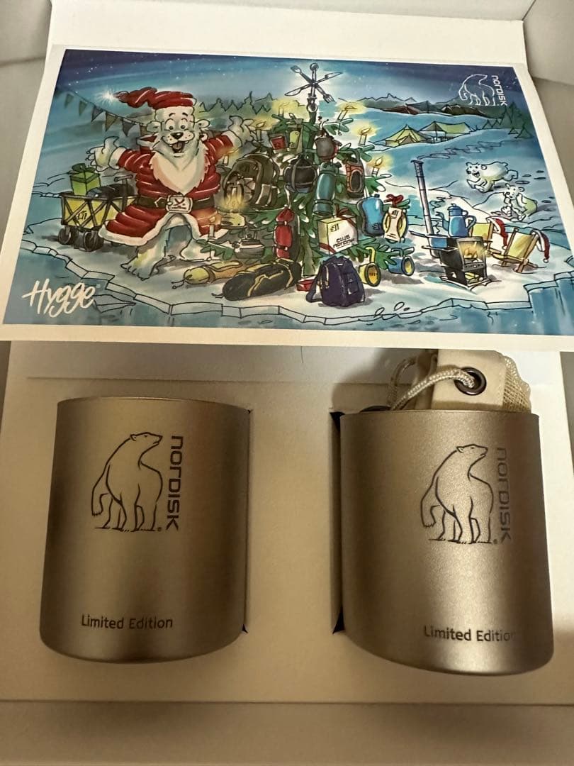 ノルディスク NORDISK 限定チタンダブルウォールマグ 2個　ギフト