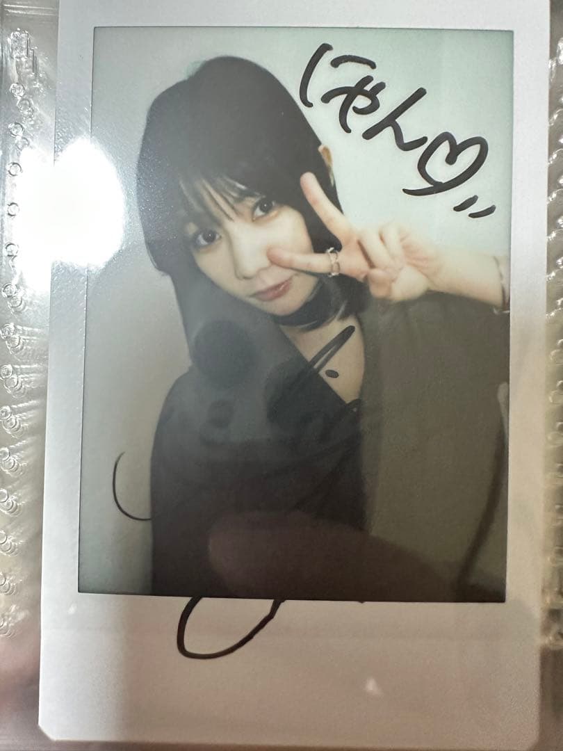 サイサイメンバー3人　直筆サインチェキ