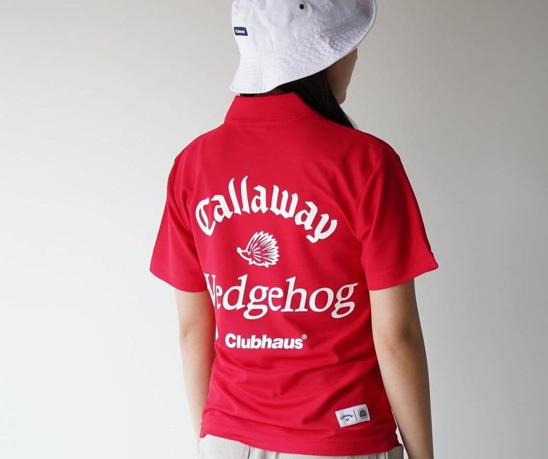 【コラボ新品未使用】Clubhaus × Callaway　黒ポロシャツ