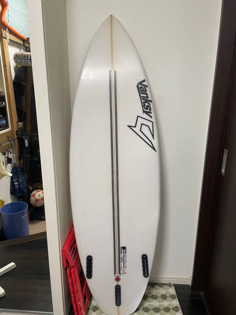 手渡し　ジャスティスサーフボード　TOPO 5‘8 28.9L