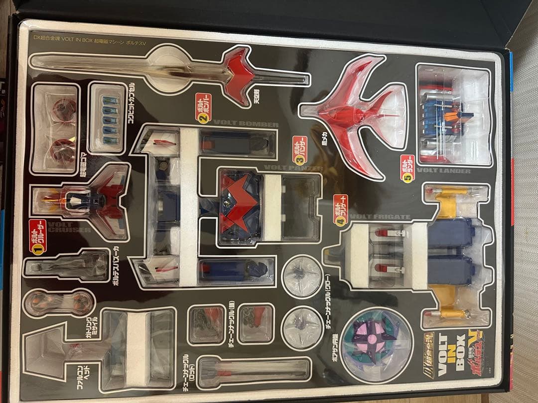 DX超合金魂　VOLT IN BOX　超電磁マシーン ボルテスV