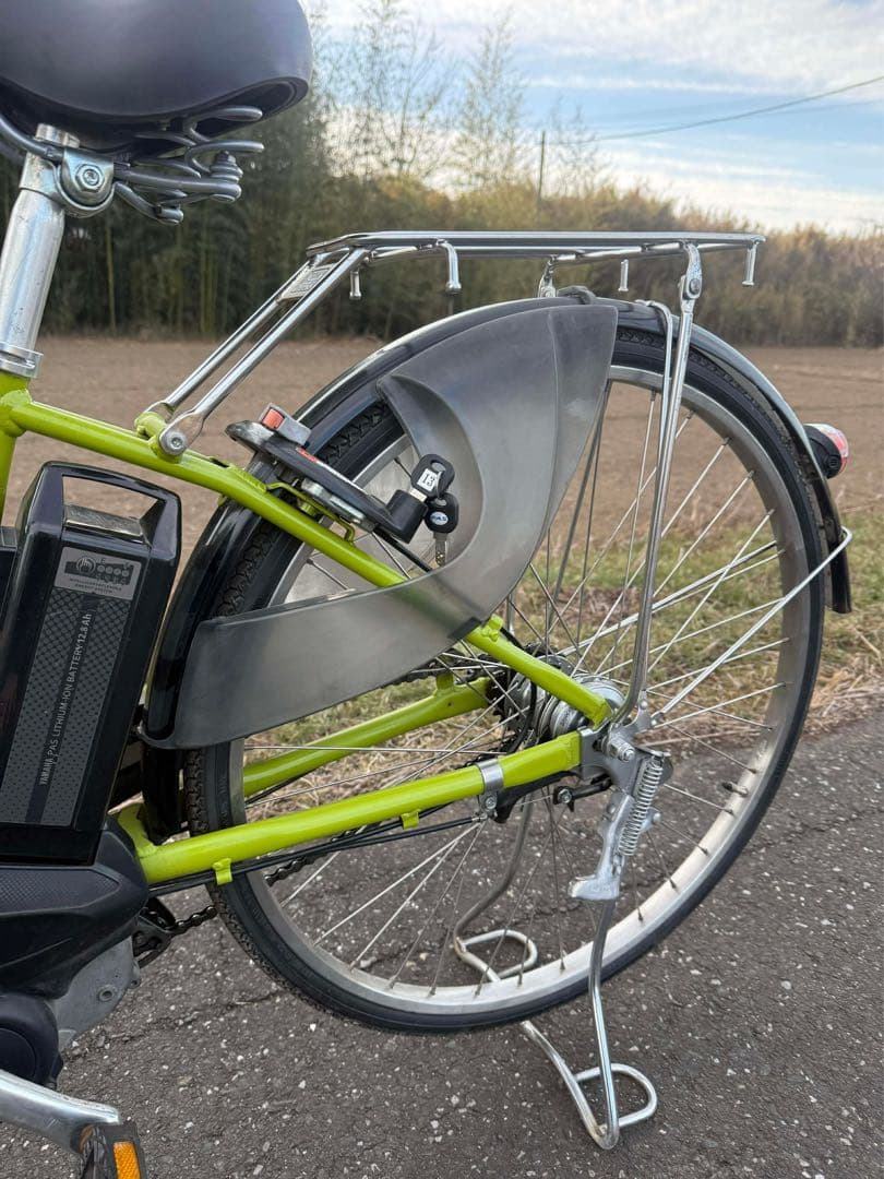 電動アシスト自転車 ライムグリーン