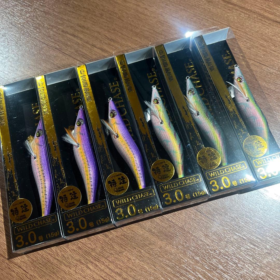 スクイッドマニア　ワイルドチェイス　3.0号　烏賊Style限定カラー