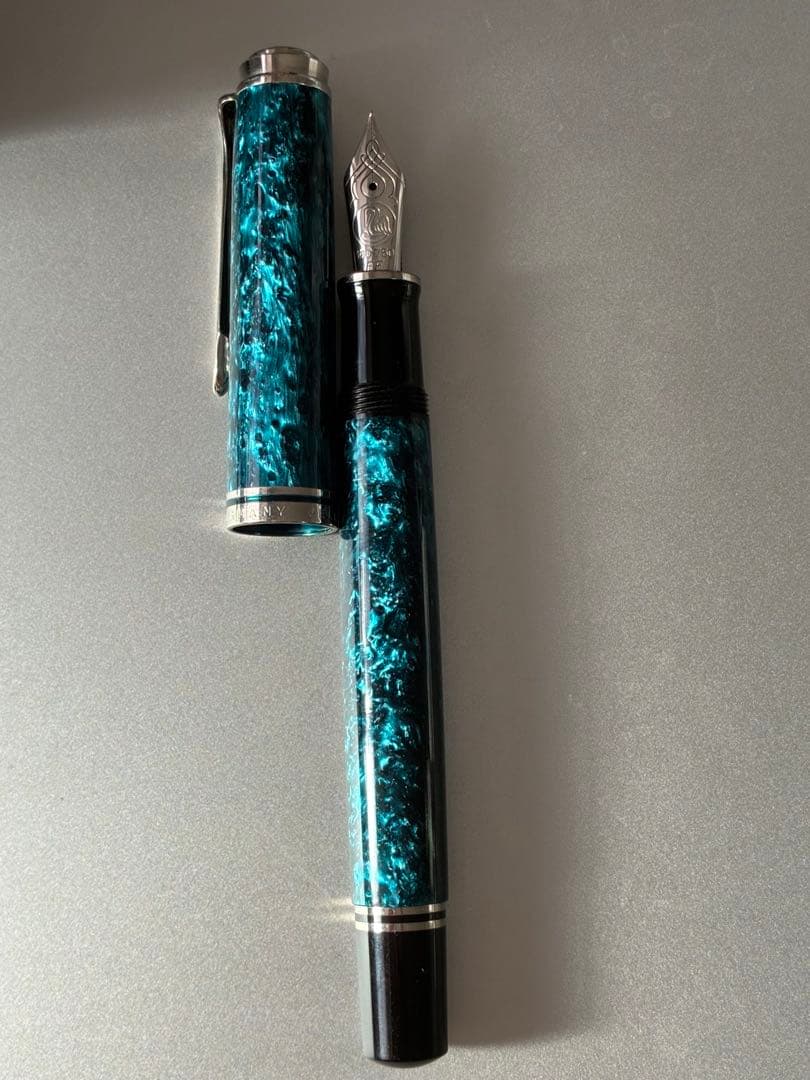 Pelikan M805 オーシャンスワール EFニブ