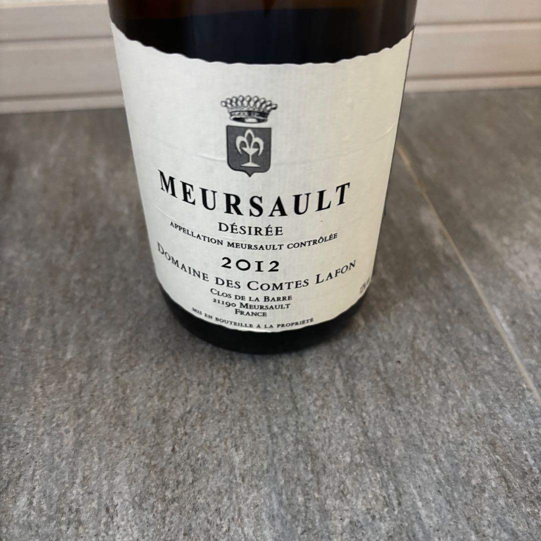 ムルソー デジレ Meursault 2012