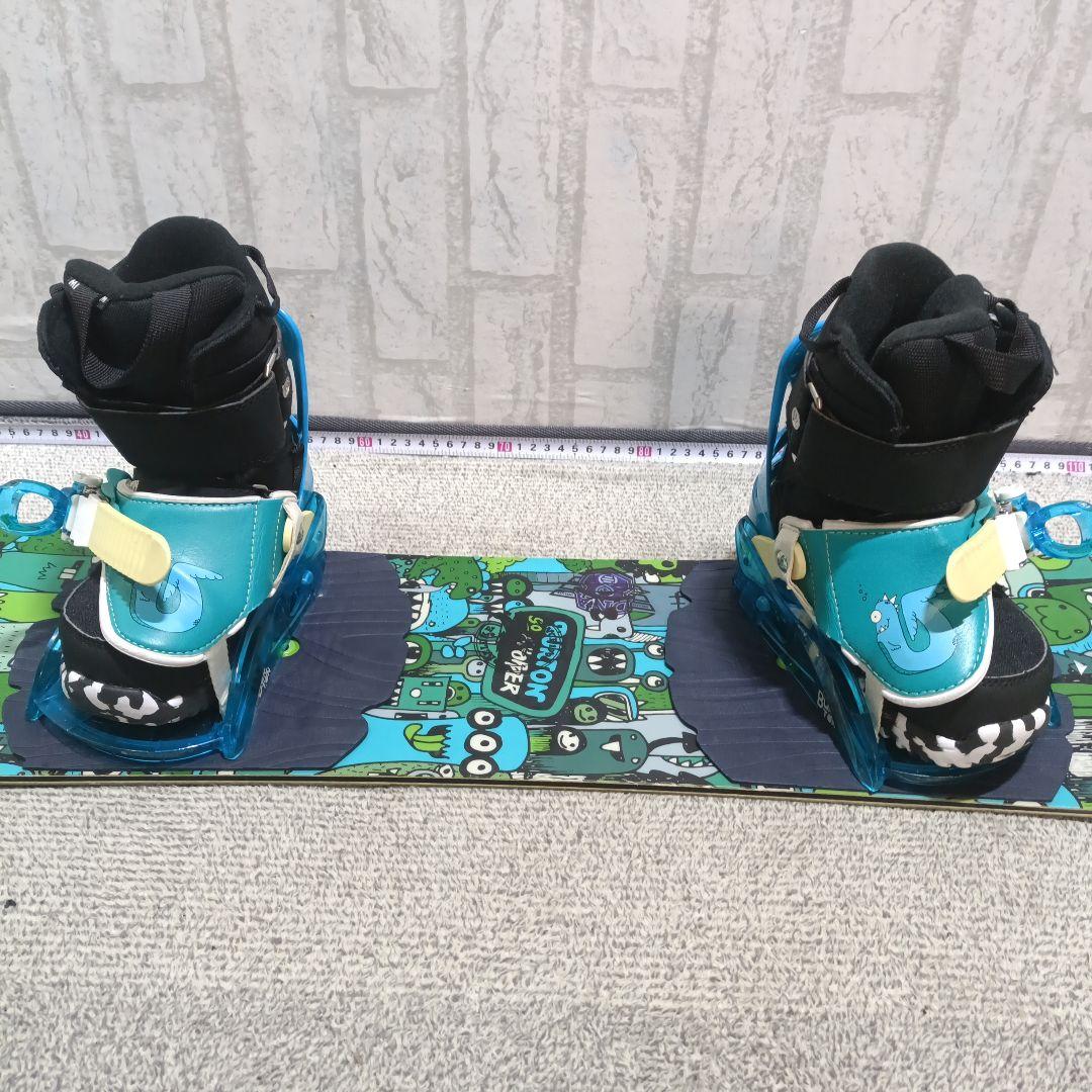 美品■メンテ済■BURTON-90cm■ブーツ17.5cm〜■ジュニア子供