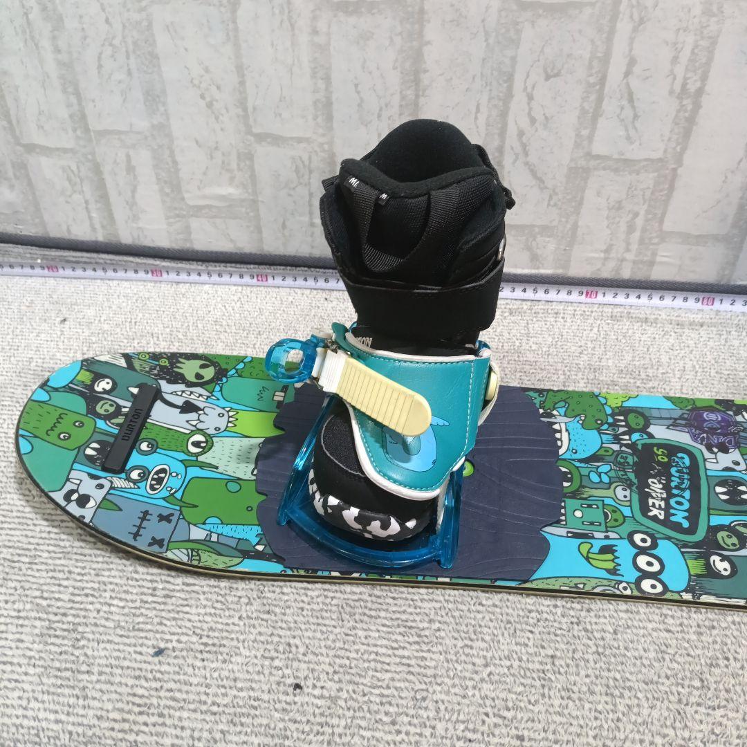 美品■メンテ済■BURTON-90cm■ブーツ17.5cm〜■ジュニア子供