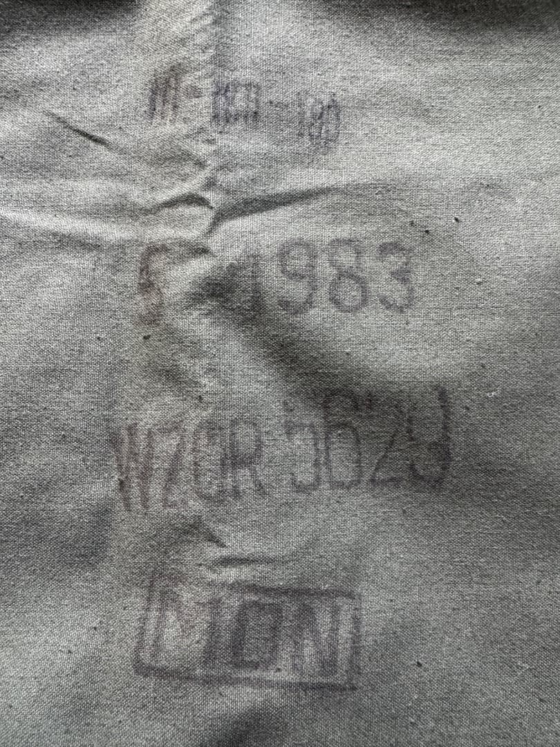 ポーランド軍幕 1980年代物（サイズ3）2枚セット＋純正付属ポールとペグ