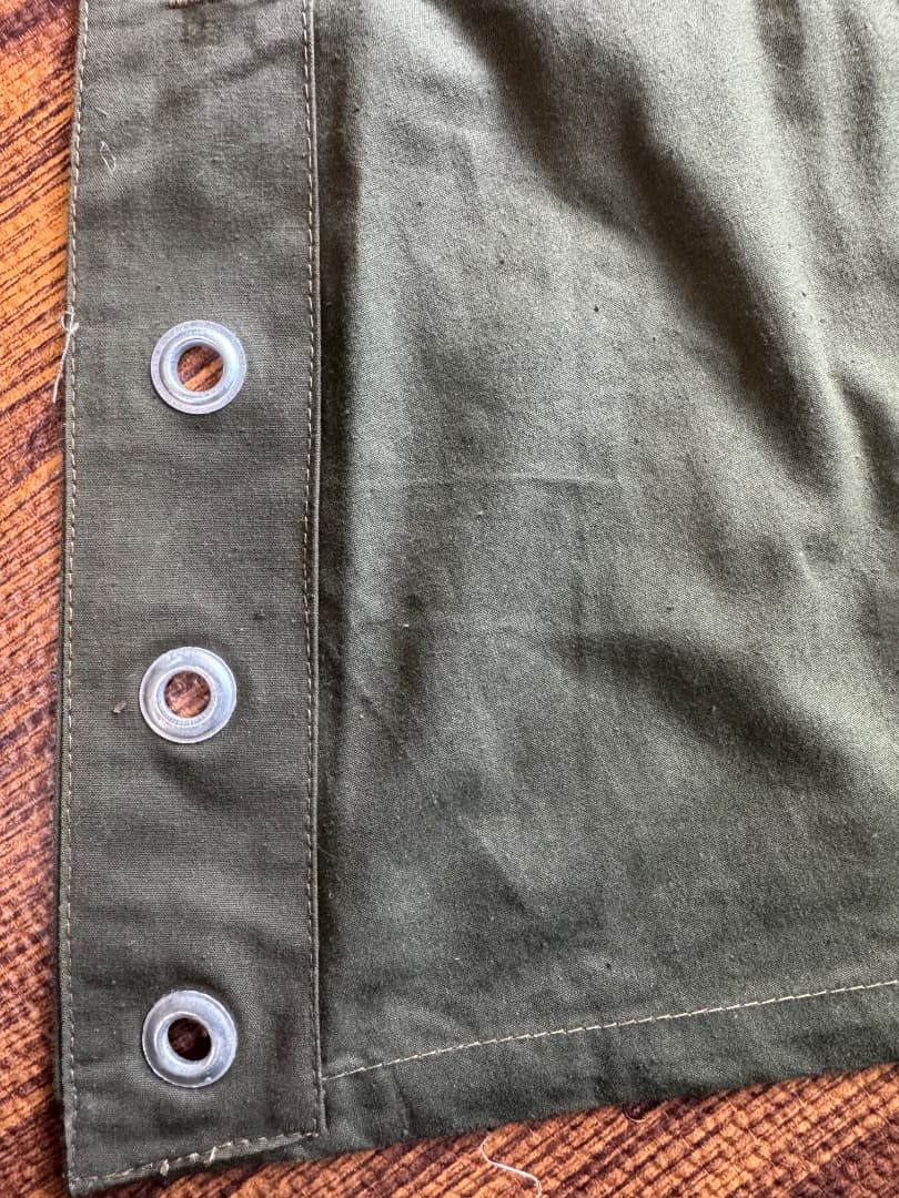 ポーランド軍幕 1980年代物（サイズ3）2枚セット＋純正付属ポールとペグ