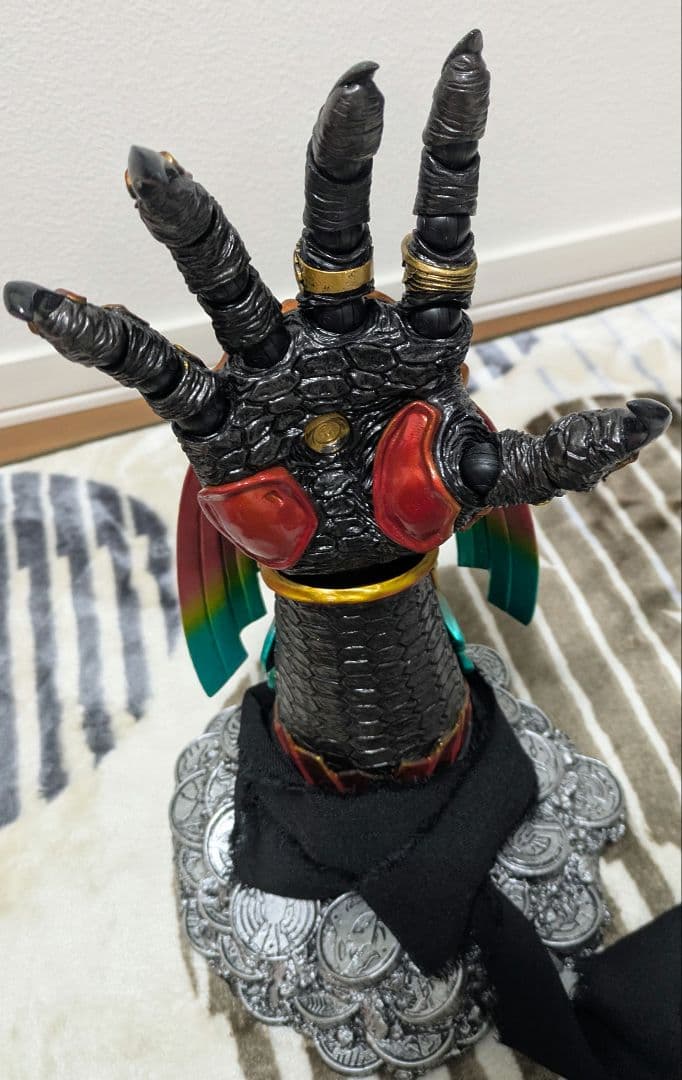 仮面ライダーオーズアンクの腕セット