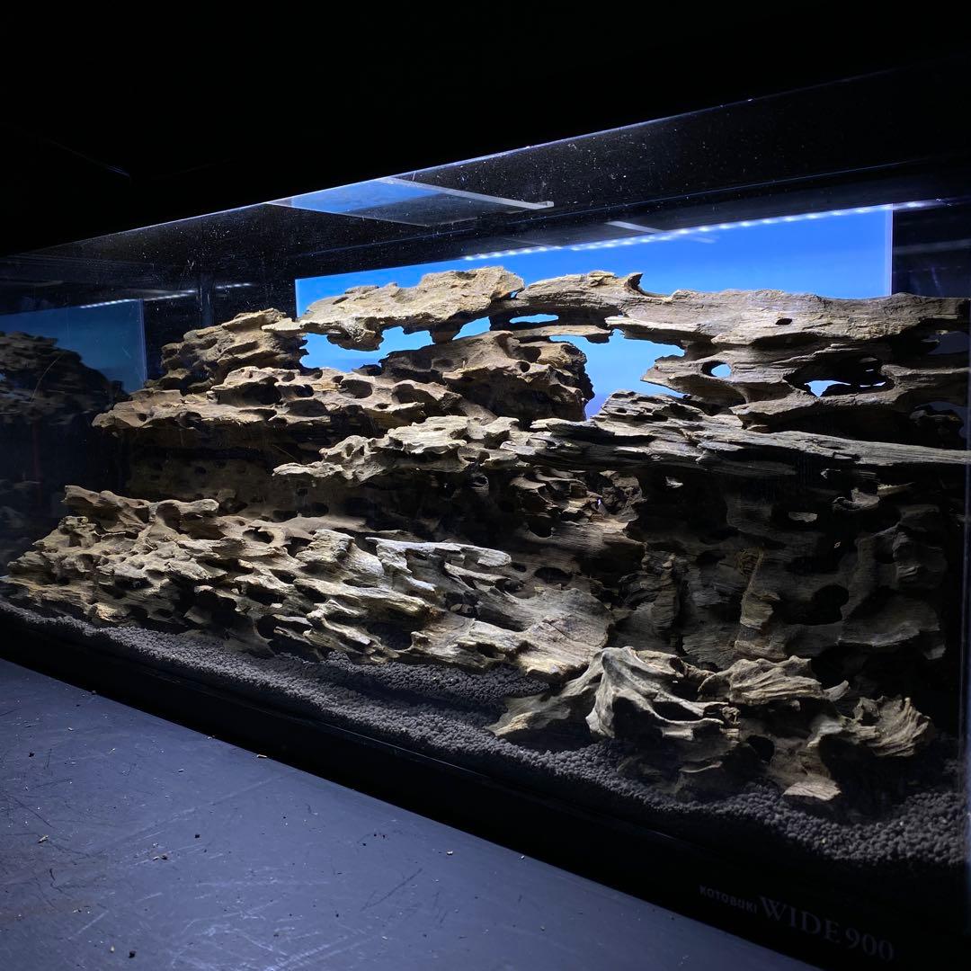 MMW-6068 マシンガンウッドレイアウトセット　90cm水槽用　流木