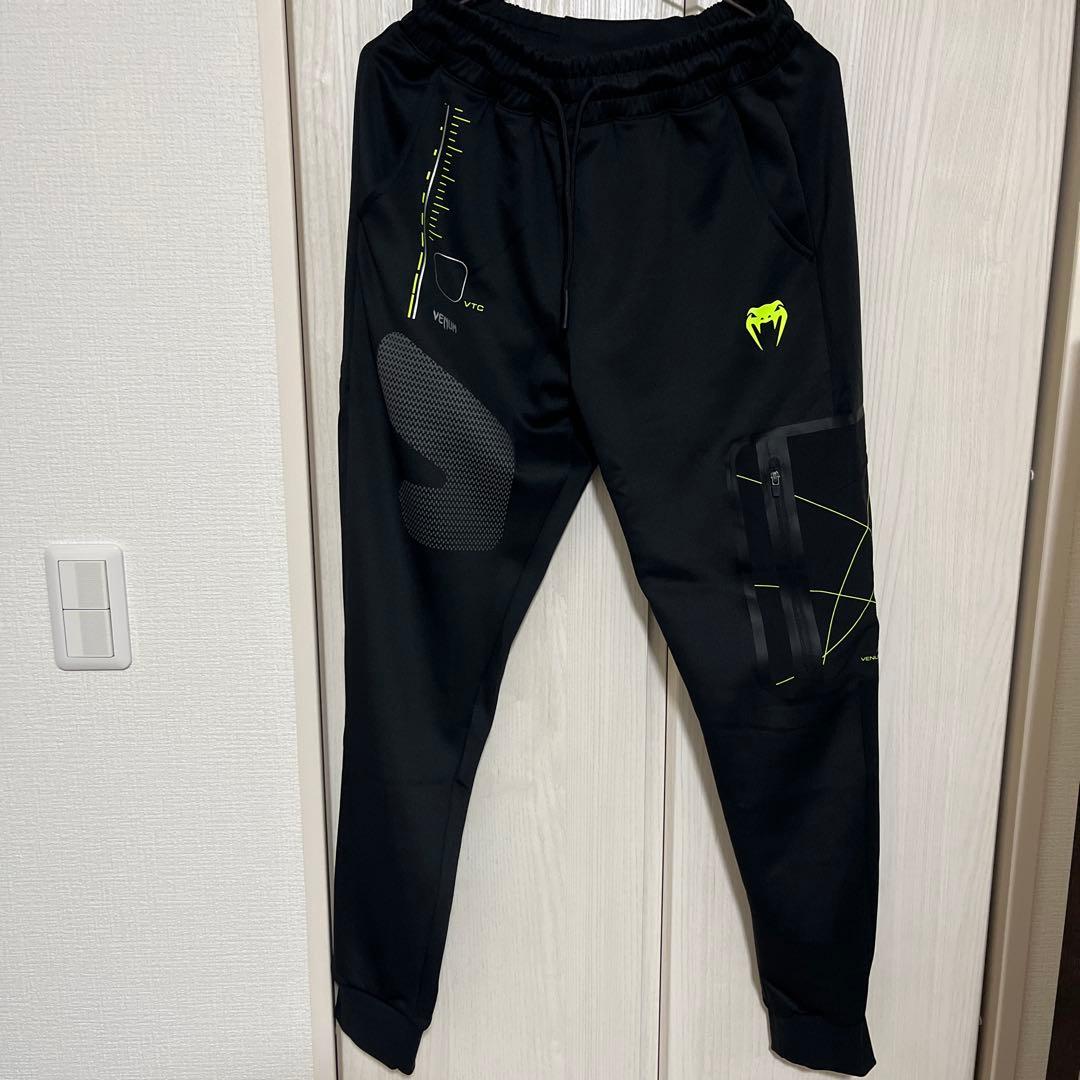 正規品 Venum UFC スウェット パンツ Sサイズ ネオングリーン