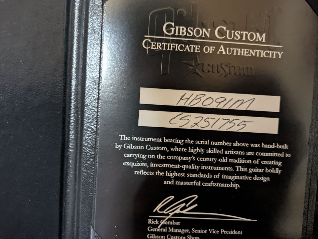 ギター Gibson Custom Shop ES-335 Trans Blue