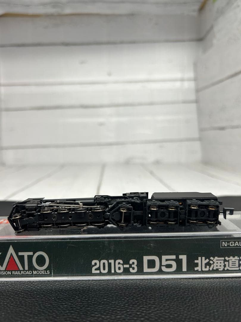 KATO 2016-3 D51 北海道形 蒸気機関車 黒