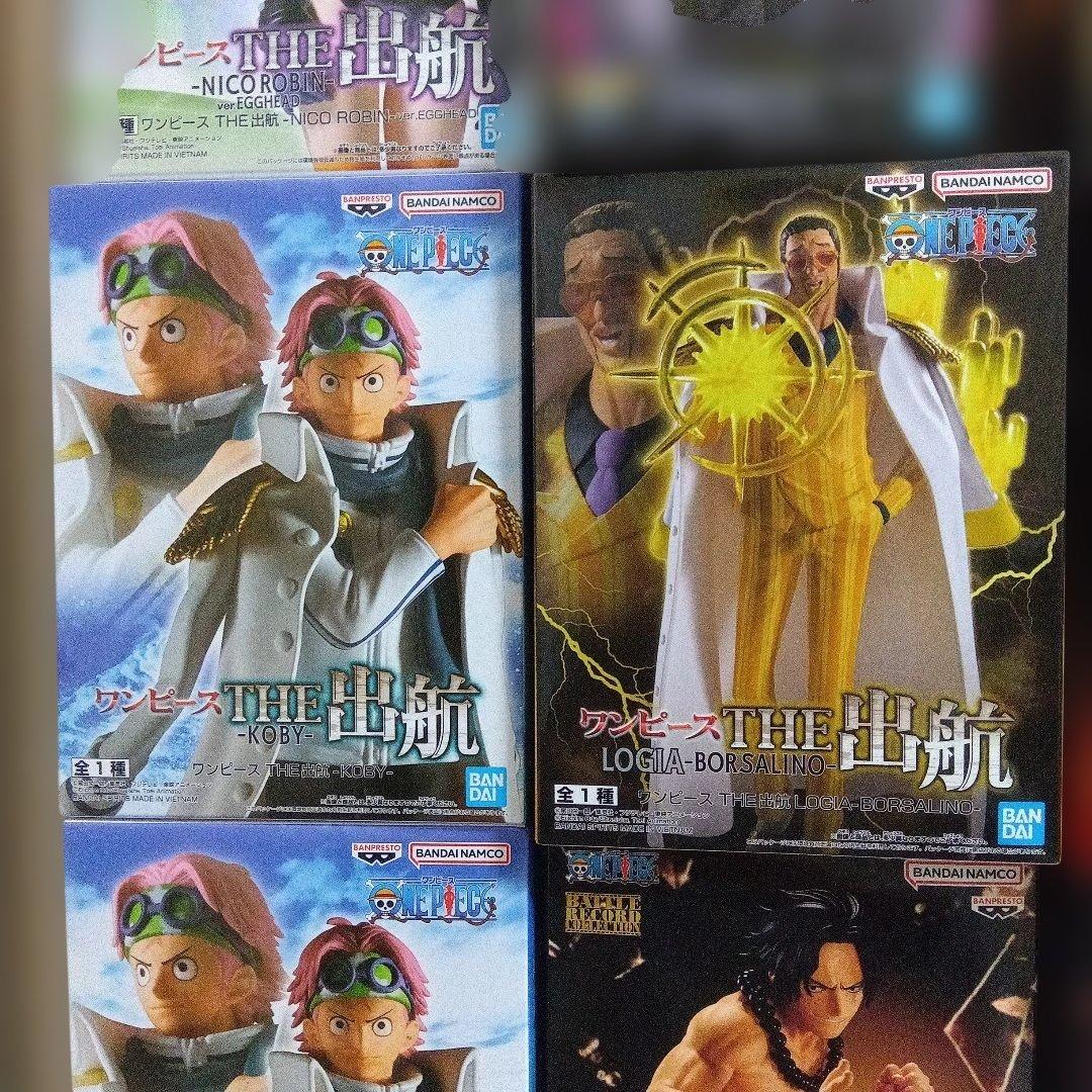 ワンピース　フィギュア　まとめ売り　38点　出航　DXF ワーコレ　ソフビ　他