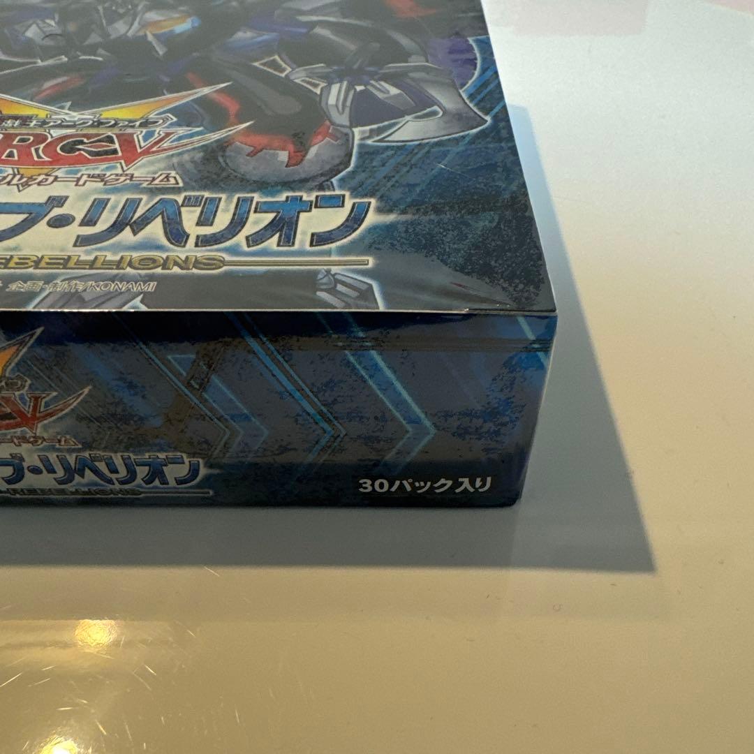 遊戯王　新品未開封　絶版　クラッシュオブリベリオン 1box シュリンク付き