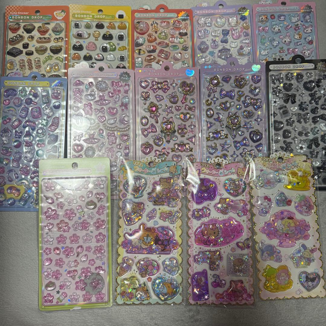 シールセット ボンボンドロップシール