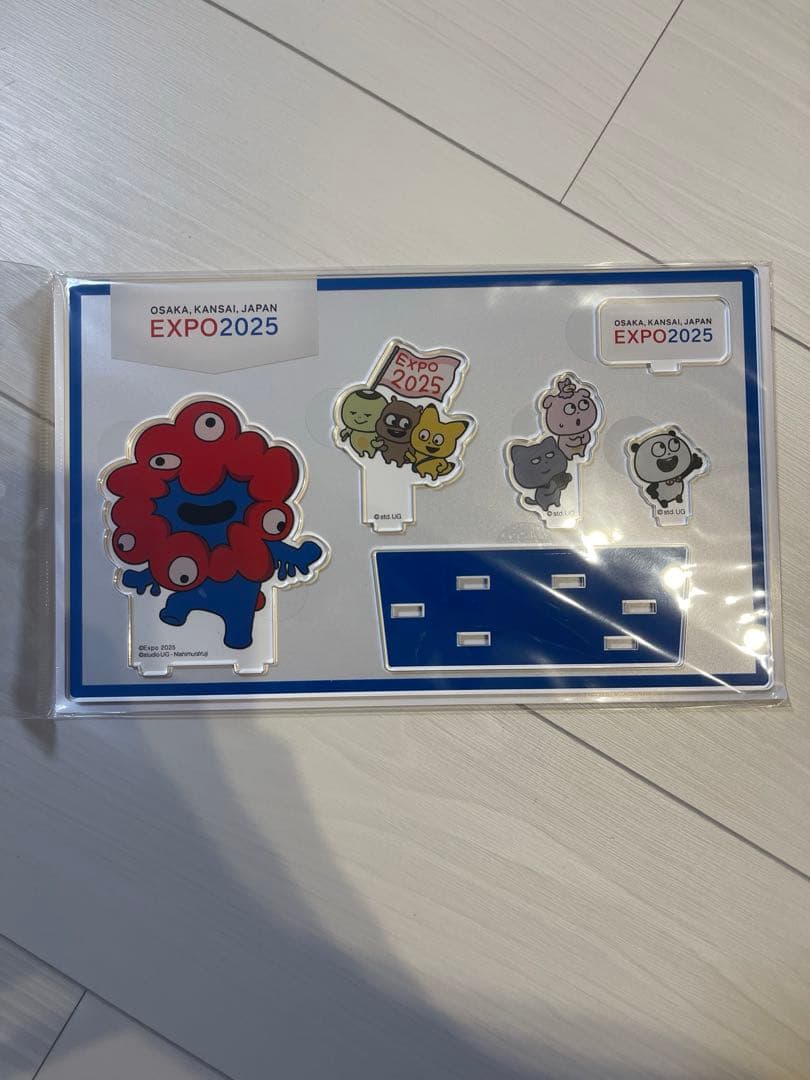 ミャクミャクお手玉風ぬいぐるみ 大阪関西万博おたのしみ袋 Mサイズ 抜き取りなし