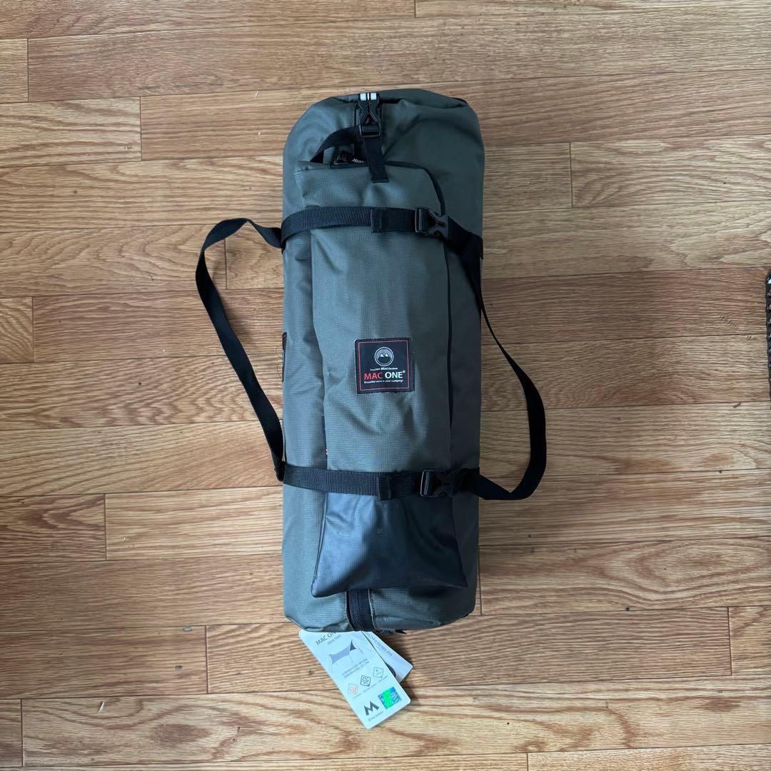 【Mac One】マックワン ヘキサタープ Lサイズ (アームドグリーン)