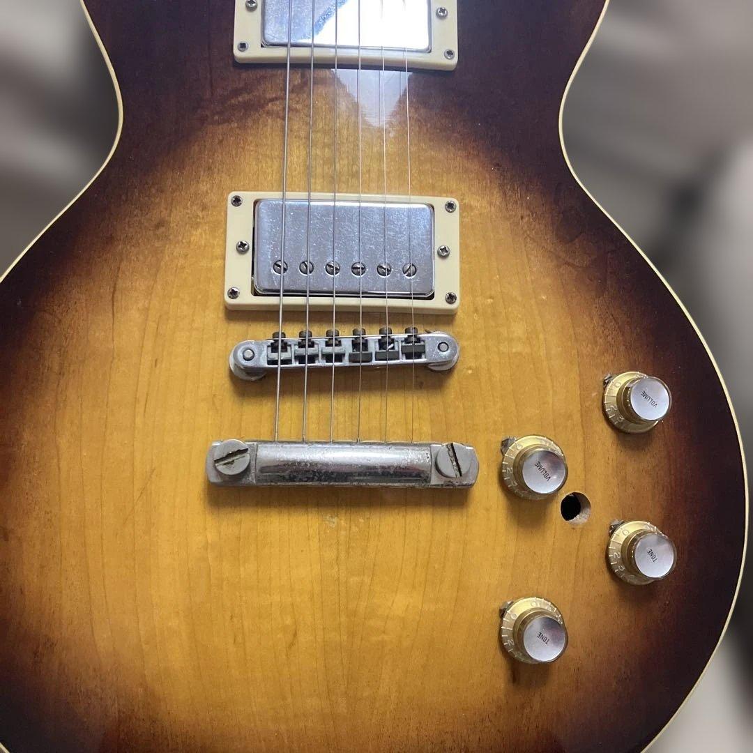 【直接引き取り限定】HEERBY？　レスポール タイプ　上位機種？